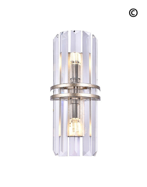 Ashton Collection - Wall Sconce - Champagne Finish - Designer Chandelier 