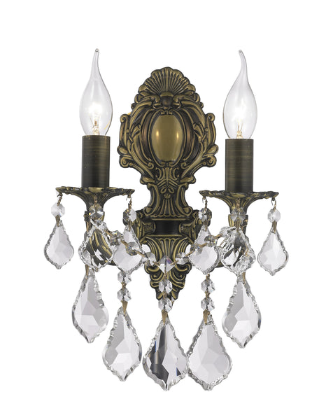 AMERICANA 2 Light Wall Sconce - Victorian - Antique Bronze Style