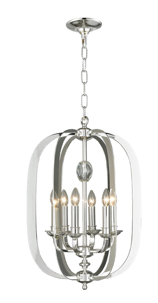NewYork Luxe - 6 Light - Silver Plated