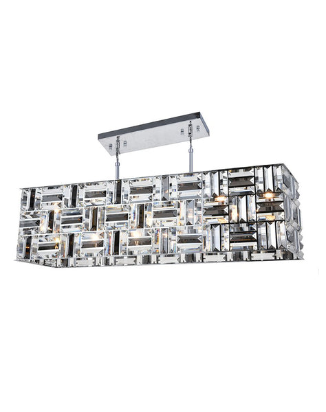 Aurora Bar Light - NewYork Rectangle Bar Chandelier - Length: 90cm