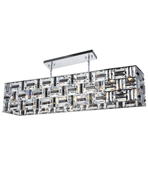 Aurora Bar Light - NewYork Rectangle Bar Chandelier - Length: 120cm