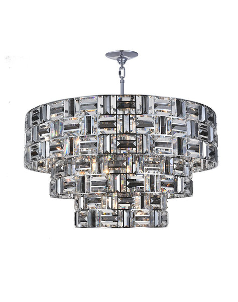 Aurora NewYork Pendant Chandelier - Three Tier - Width: 98cm