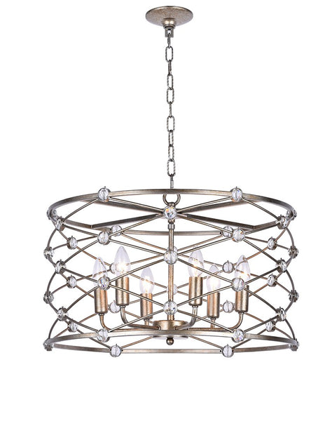 Eliza Collection - Round Pendant- Width: 55 cm