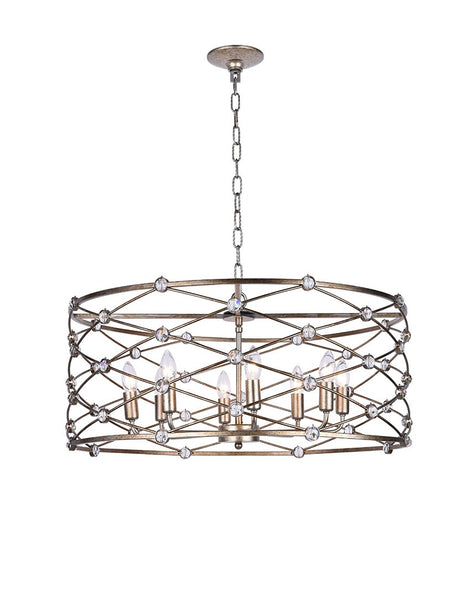 Eliza Collection - Round Pendant- Width: 75 cm